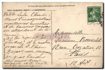 CANNES - Ptaki na plaży — Wydawnictwo Giletta, n° 462 — Rewers