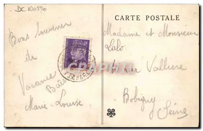 La Rochefoucauld — El Castillo — Ed. Mme Danière — Reverso