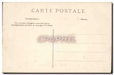 Floresta de Fontainebleau — Gorges dos Lobos — E.L.D. — Verso