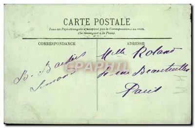 CANNES — Molo w dobrym dniu pogody — LL. nr 45 — Rewers