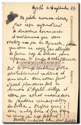Amélie-les-Bains — Os curvas da estrada de Montbolo — LL — Verso