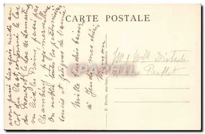 De Gorges de la Balme — La Savoie Touristique — P. Perrin, pap.-imp. et venières — Achterkant