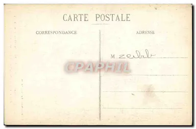 Assier - O Castelo (Mon. hist.) - Pequena escada de serviço que comunica com o vestíbulo — Pastolypie Dubernet et Pailta, n° 836 — Verso