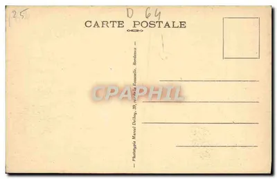 Cambo (B.-P.) — A Nive e as Montanhas — M. D. — n°25 — Verso