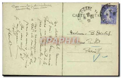 Châteauroux — Kościół św. Andrzeja — C. P. A. n° 363 — Rewers