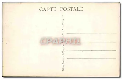 Marseille - Der Rosenpark des Parc Borély - A. T. — Rückseite