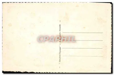 Os viragens do COL IZOARD, de Briançon ao Queyras — LE DAUPHINÉ ARTISTIQUE — A.M. — Verso
