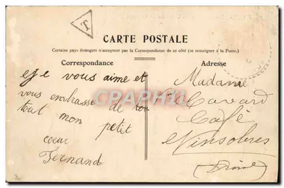 Valence — Ruiny zamku Crussol — J.M.I.C. n°34 — Rewers