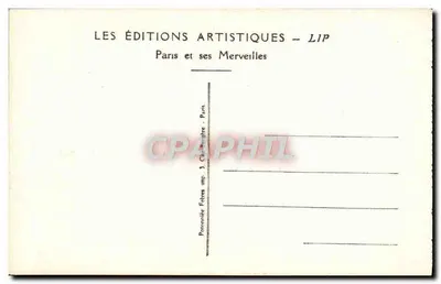 Vercingétorix — statua w Pantheonie — autor SEGOFFIN — wydawca LIP — Rewers