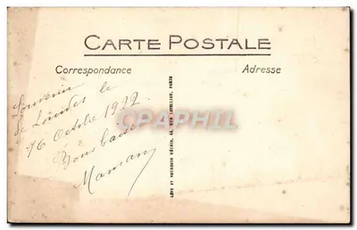 Lourdes — Objawienie Najświętszej Panny — LL. n° 230 — Rewers