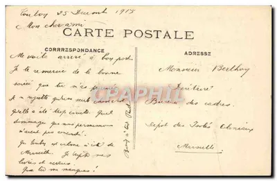 Marseille - A Fonte Cantini (Motivo) - A Fonte — Verso