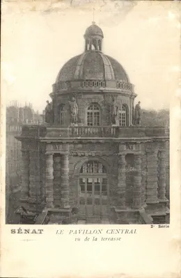 Sénat — O Pavilhão Central visto da varanda — 2ª Série