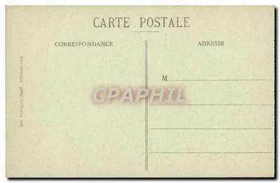 Versailles - Grand Trianon - Slaapkamer van Louis-Philippe — Achterkant