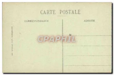 Palácio de VERSAILLES — A Galeria das Batalhas — Editor: M. Moreau Editor, Versailles, n°5 — Verso
