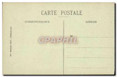 Paleis van VERSAILLES — Galerij van de Spiegels — Kamer van de ondertekening van de Vrede in 1919 — Decoraties van Le Brun — Achterkant