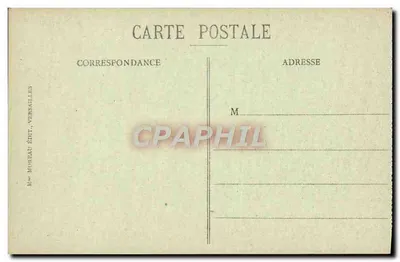 Versailles — Pokój sypialny Napoleona I — M. Moreau Wyd. Versailles — Rewers