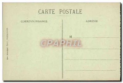 Versailles - Le Parc - Bosquet des Bains d'Apollon - La Grotte — Verso