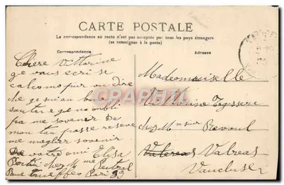 Paris — Square des Batignolles (XVIIe arr.) — F.F. Paris — Verso