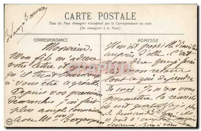 Vichy — Fonte do Hospital — G.D. — Hotel De Dauphine — Verso