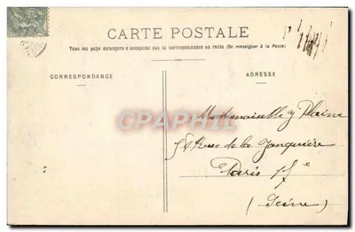 Basen Neptuna — Versailles — Morel, wydawca, nr 107 — Rewers