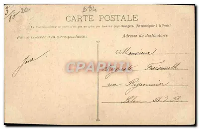 Villeneuve-les-Avignon — Stare zamki, Galeria klasztoru XIV wieku — Guende, n°1123 — Rewers