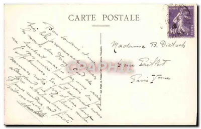 Rochetaillées (Loire) - Przezroczysty widok z dala - Wydawnictwo Ogólne — Rewers