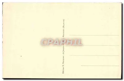 Most Pontmain (Mayenne) — Wnętrze Bazyliki — Wydawnictwo M. Pommier — Rewers