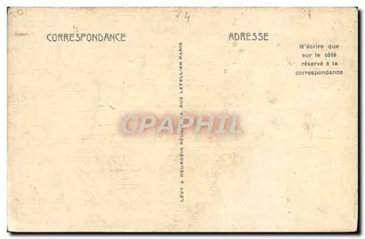 Argentières i Mont-Blanc — widok panoramiczny — ND — Rewers