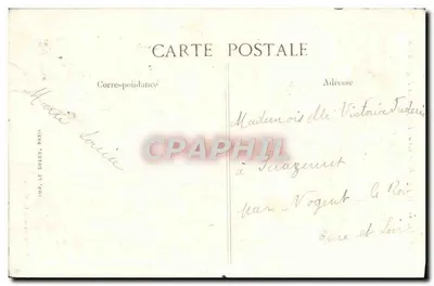 Le Havre — Grande tempo na Digue norte — De Bosseler, Le Havre — Verso