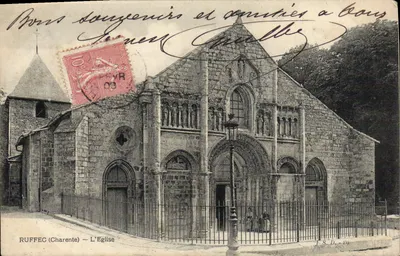 Ruffec (Charente) — A Igreja — J.S.D. - 89