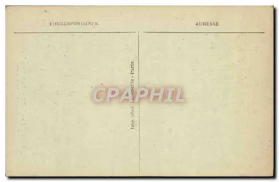 St-GERMAIN-en-LAYE — A Coluna Trajana de Roma — L'ABERLIL PARIS 64 — Verso