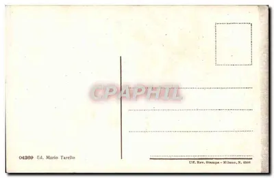 Cesana Torinese — parafialna świątynia — Wyd. Mario Tarello, n° 04289 — Rewers