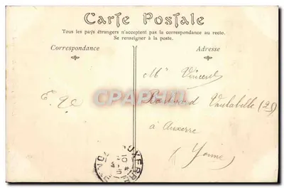 Saint-Amand (Cher) — Ruïnes van Montrond — ND. Plon — Achterkant