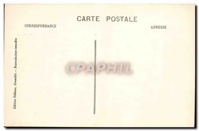Grenoble - Place Victor-Hugo e o Moucherotte — Edição Oddaoux, n° 116 — Verso