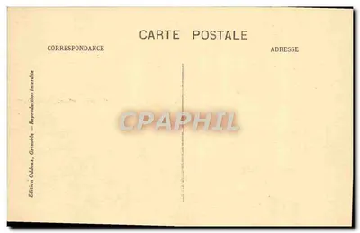 Le Sappey e Chamechaude — vista panorâmica — Edição Oddoux, Grenoble — Verso