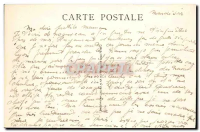 Boulevard dos Belgas e Estação dos Brotteaux — Lyon Artístico — M. 185 — Verso