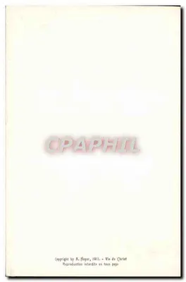 Święta Rodzina — scena z dzieciństwa — seria 10, wydane przez A-N PHIL — Rewers