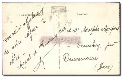 Villefranche — La Flotta in Baia e il Mont Boron — Éditions Belles Éditions Françaises — Verso