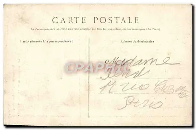 Le Sausssois — La Grande Roche — Ao redor de Mailly-le-Château — Coleção J. D. Seu — Verso