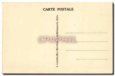 Paryż — Rond Point des Champs-Élysées — A. Leconte, r. Ste-Croix-de-la-Bretonnette, Paryż — Rewers