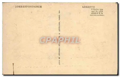 Arcy-sur-Cure — As Grutas. As Ondas do Mar — ND — Verso