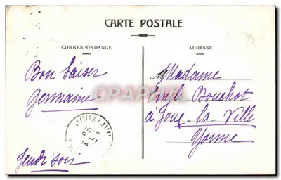 Villeneuve-lès-Avignon — O Forte Saint-André — Ed. Paul Reynard, La Vaucluse, Avignon — Verso