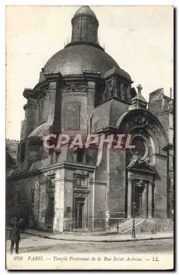 Templo Protestante da Rue Saint-Antoine — Paris — LL. n° 976