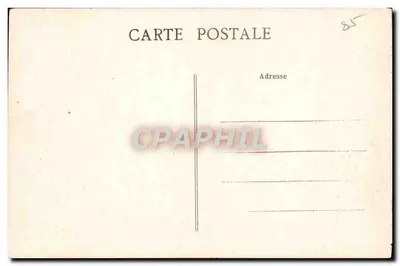 Poitiers (Vienne) — Ayuntamiento — Fachada principal en la Place d'Armes — Anjés Robuchon, foto. Poitiers 46 bis — Reverso