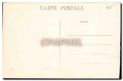 Poitiers (Vienne) — Kościół Świętego Hilarego Wielkiego — Front północny (X i XI wiek) — Jules Robuchon, fot. Poitiers, nr 20 — Rewers