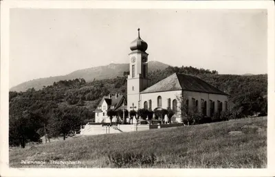 Peregrinação Thierrenbach — Igreja e montanha — Photomaton St-Louis (Haut-Rhin) - N° 107