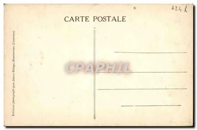 Aubeterre-sur-Dronne — Las Galerías de la Iglesia Monolítica San Juan — Librairie Barrère, Aubeterre — Reverso