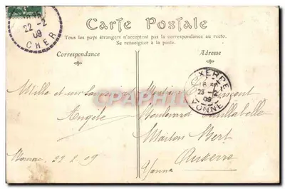 Zamek MEILLANT (Cher) — La Chambre d'Honneur — ND Phot — Rewers