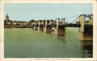 Jargeau (Loiret) — O Ponte sobre a Loire
