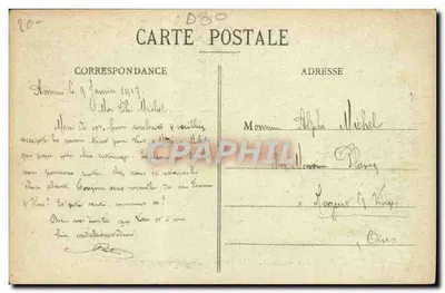 Amiens — Widok Hotoie — Wydawnictwo C. N. — Rewers